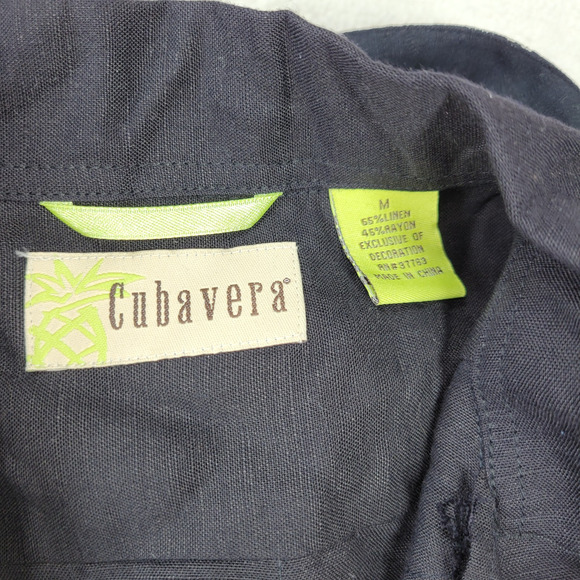 Vintage Hawaiian Shirt Mens Sz Medium Lot of 4 Rayon Cubavera NWT Y2k Summer - Picture 9 of 13